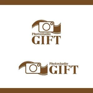 継続支援セコンド (keizokusiensecond)さんのフォトスタジオ創設にともない「Photostudio GIFT」のロゴ制作の依頼への提案