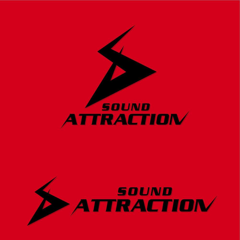 音楽練習スタジオ「SOUND ATTRACTION」のロゴ作成