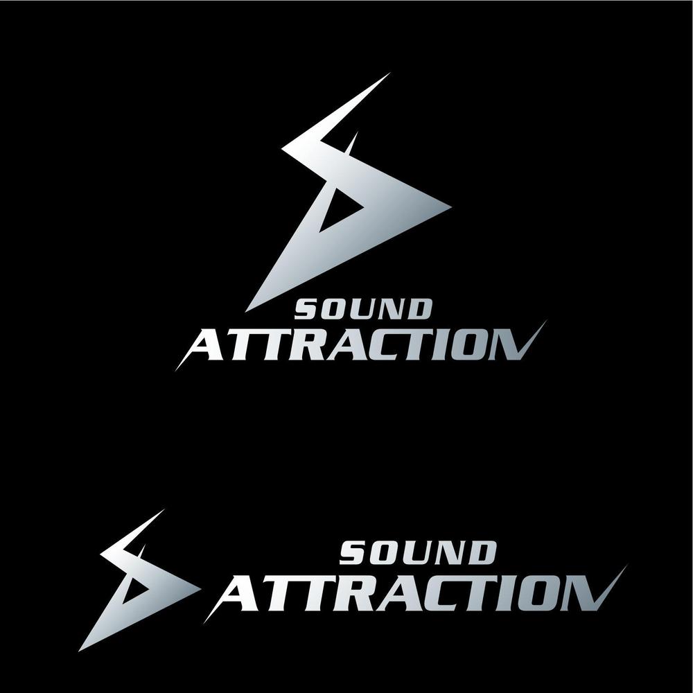 音楽練習スタジオ「SOUND ATTRACTION」のロゴ作成