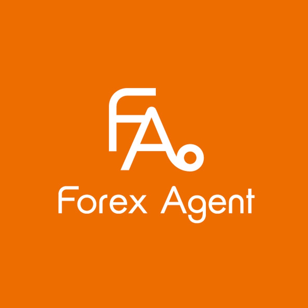 「Forex Agent」のロゴ作成