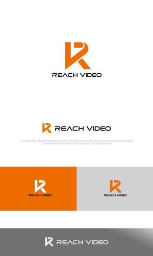 魔法スタジオ (mahou-phot)さんの動画自動生成システム開発会社の「REACH VIDEO」のロゴへの提案