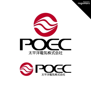 ロゴ研究所 (rogomaru)さんの新規設立電気会社「太平洋電気株式会社」ロゴマーク作成依頼への提案