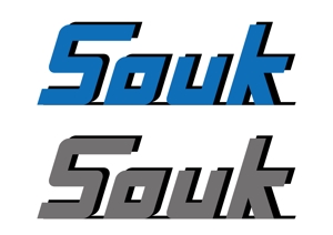 THREEWHEELS (threewheels)さんの新システムのTOPページで使用する「souk」のロゴへの提案