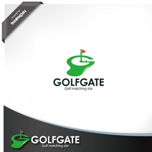 Treefrog794 (treefrog794)さんのゴルフマッチングサイト「GOLFGATE」のロゴへの提案