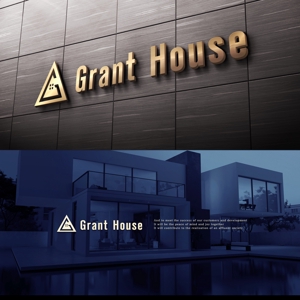 Riku5555 (RIKU5555)さんのリフォーム会社  「Grant  House」のロゴへの提案