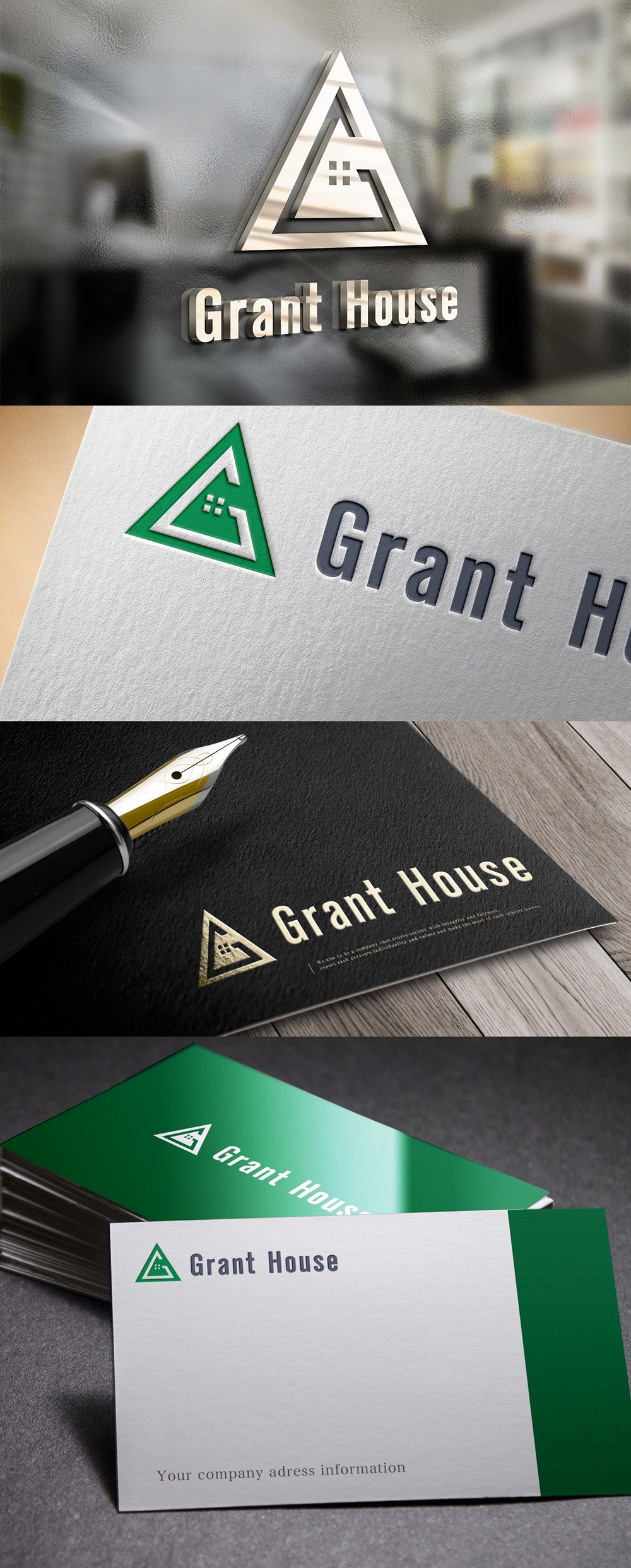 リフォーム会社  「Grant  House」のロゴ