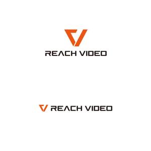  K-digitals (K-digitals)さんの動画自動生成システム開発会社の「REACH VIDEO」のロゴへの提案