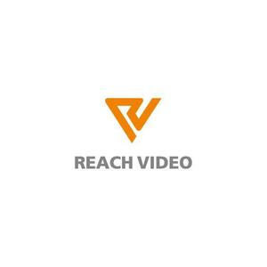 Thunder Gate design (kinryuzan)さんの動画自動生成システム開発会社の「REACH VIDEO」のロゴへの提案