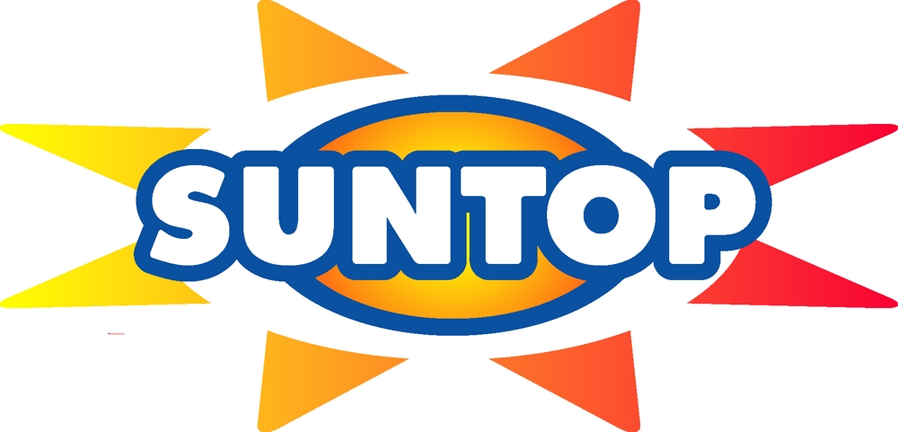 「SUNTOP」もしくは「サントップ運輸」のロゴ作成