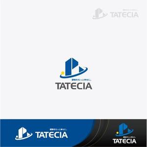 トンカチデザイン (chiho)さんの建設会社「株式会社ＴＡＴＥＣＩＡ」（タテシア）のロゴへの提案