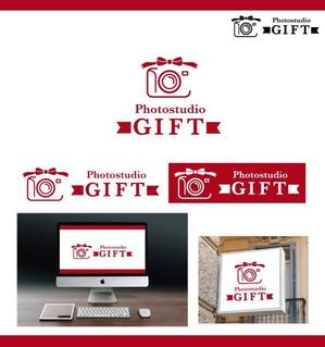 サリー (merody0603)さんのフォトスタジオ創設にともない「Photostudio GIFT」のロゴ制作の依頼への提案