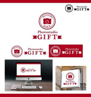 サリー (merody0603)さんのフォトスタジオ創設にともない「Photostudio GIFT」のロゴ制作の依頼への提案