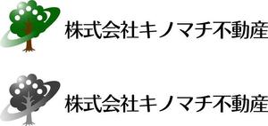 さんの「株式会社キノマチ不動産」のロゴ作成への提案