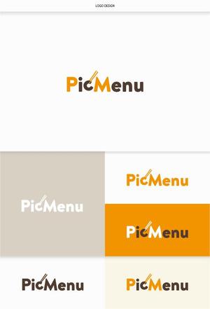 DeeDeeGraphics (DeeDeeGraphics)さんのみんなの写真メニューポータルサイト「PicMenu」のロゴへの提案