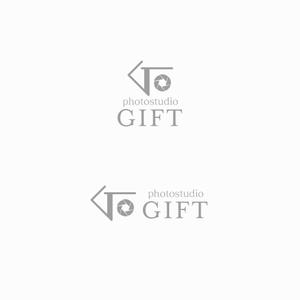 yuDD ()さんのフォトスタジオ創設にともない「Photostudio GIFT」のロゴ制作の依頼への提案