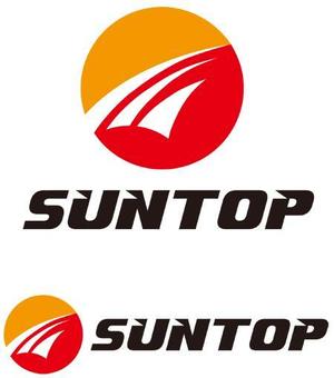 CF-Design (kuma-boo)さんの「SUNTOP」もしくは「サントップ運輸」のロゴ作成への提案
