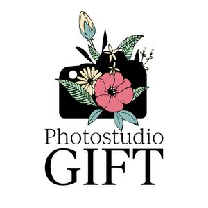 BUTTER GRAPHICS (tsukasa110)さんのフォトスタジオ創設にともない「Photostudio GIFT」のロゴ制作の依頼への提案