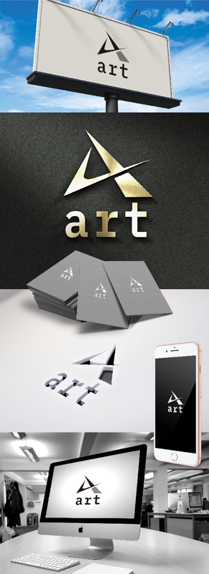 k_31 (katsu31)さんの建築、設計会社【 art 】のロゴへの提案