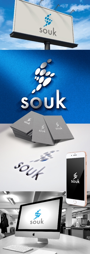 k_31 (katsu31)さんの新システムのTOPページで使用する「souk」のロゴへの提案