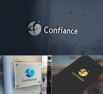 Lance (bansna)さんのキャリアコンサルティング、研修会社のロゴ「Confiance」への提案