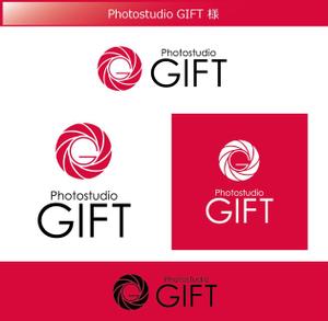 FISHERMAN (FISHERMAN)さんのフォトスタジオ創設にともない「Photostudio GIFT」のロゴ制作の依頼への提案