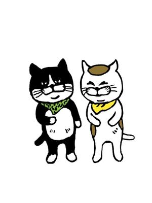 sparrow5さんの猫のキャラクターデザインへの提案