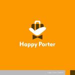 ＊ sa_akutsu ＊ (sa_akutsu)さんの手荷物配送サービス「Happy Porter」のロゴへの提案