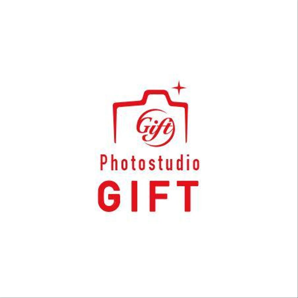 フォトスタジオ創設にともない「Photostudio GIFT」のロゴ制作の依頼