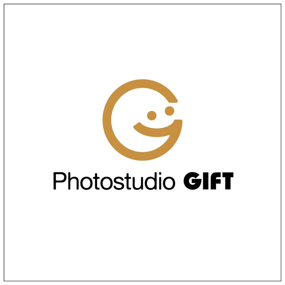 フォトスタジオ創設にともない「Photostudio GIFT」のロゴ制作の依頼