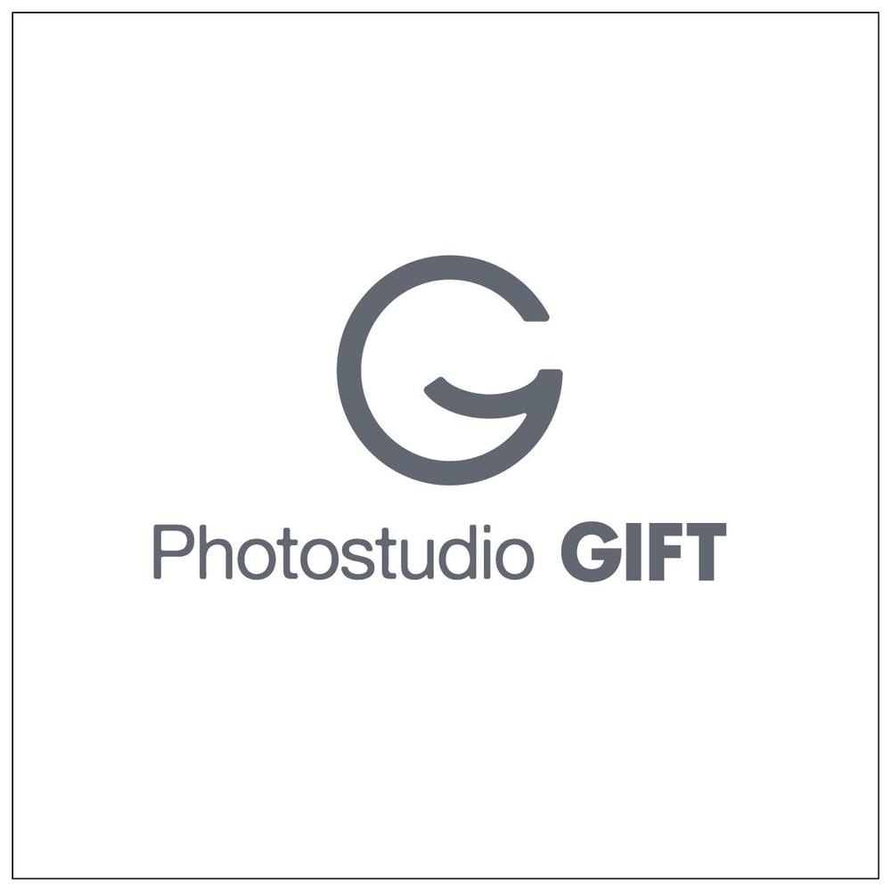 フォトスタジオ創設にともない「Photostudio GIFT」のロゴ制作の依頼