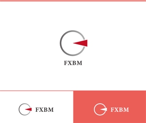 動画サムネ職人 (web-pro100)さんのFXスクールのロゴ「FXBM」のロゴ作成への提案