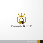 ＊ sa_akutsu ＊ (sa_akutsu)さんのフォトスタジオ創設にともない「Photostudio GIFT」のロゴ制作の依頼への提案