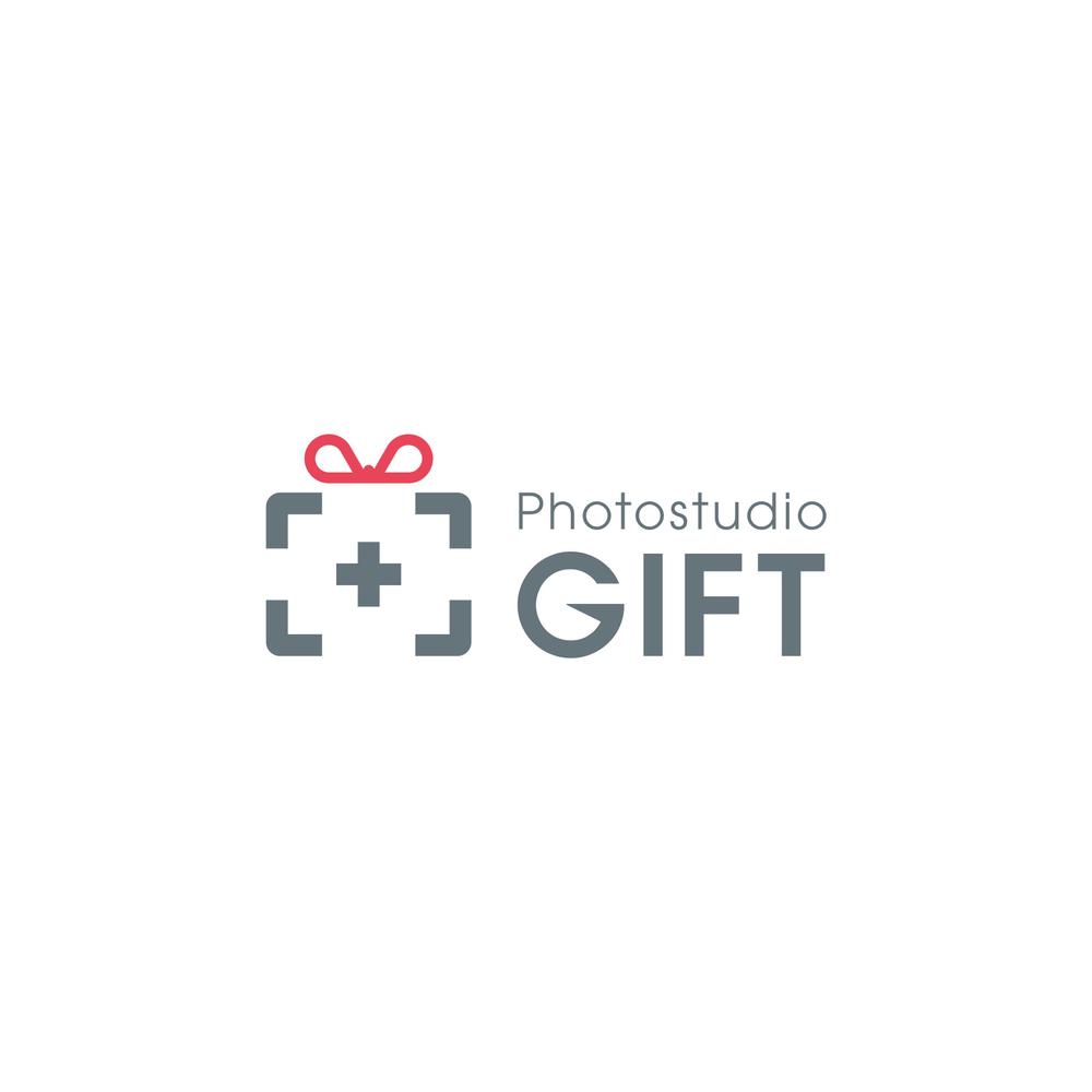 フォトスタジオ創設にともない「Photostudio GIFT」のロゴ制作の依頼