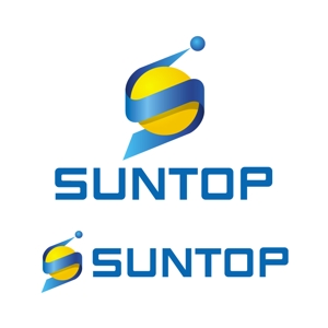コムデザインルーム (com_design_room)さんの「SUNTOP」もしくは「サントップ運輸」のロゴ作成への提案