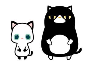 syow（イラスト・キャラデザなど） (n_sho)さんの猫のキャラクターデザインへの提案