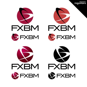 ロゴ研究所 (rogomaru)さんのFXスクールのロゴ「FXBM」のロゴ作成への提案