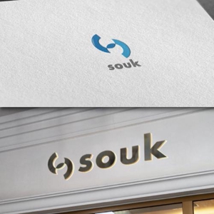 late_design ()さんの新システムのTOPページで使用する「souk」のロゴへの提案