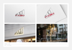 & Design (thedesigner)さんのFXスクールのロゴ「FXBM」のロゴ作成への提案