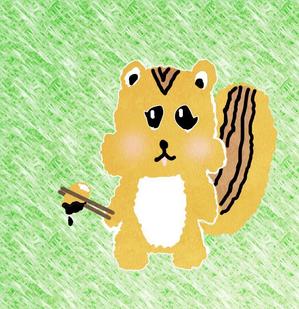 ドナルド・バーダック  (mszakumo6)さんのかわいいリスのイラストへの提案