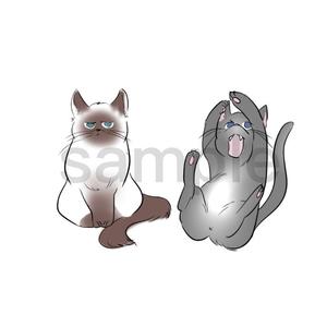 恵杍生  ()さんの猫のキャラクターデザインへの提案