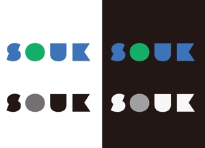 koga_mole (koga_mole)さんの新システムのTOPページで使用する「souk」のロゴへの提案