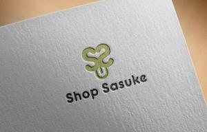 カワシーデザイン (cc110)さんのネットショッピング販売会社『Shop Sasuke』のロゴへの提案