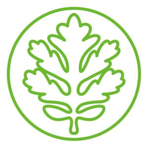 maruiさんのよもぎの葉のシンプルなイラストへの提案