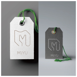 NINA DESIGN (NINA-DESIGN)さんのキューブウレタンを使用したインテリア「MIYU」シリーズのブランドロゴへの提案