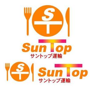 likilikiさんの「SUNTOP」もしくは「サントップ運輸」のロゴ作成への提案