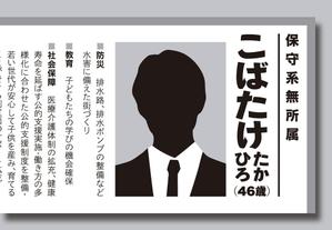 jupiter_hip (jupiter_hip)さんの県議会議員選挙広報への提案