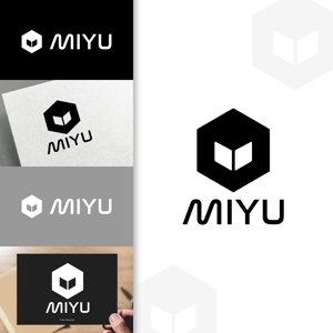 charisabse ()さんのキューブウレタンを使用したインテリア「MIYU」シリーズのブランドロゴへの提案