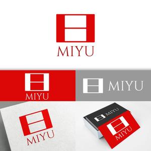 minervaabbe ()さんのキューブウレタンを使用したインテリア「MIYU」シリーズのブランドロゴへの提案