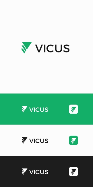 designdesign (designdesign)さんの【ロゴ作成依頼】IT/Web系 「村」という意味の法人 vicus のロゴ制作への提案