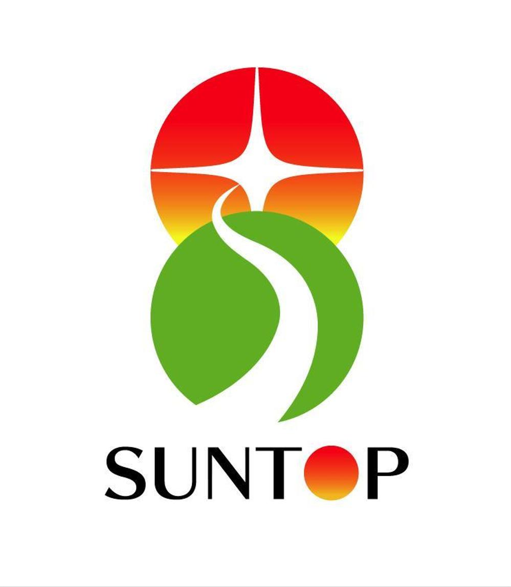 「SUNTOP」もしくは「サントップ運輸」のロゴ作成